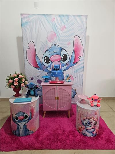 Kit Festa Facil P - Stitch - DecorFest