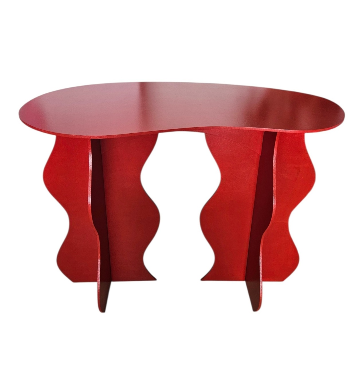 Mesa Orgânica G Vermelha - DecorFest
