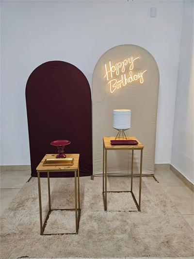 Kit Festa Facil P - Adulto - Marsala E Nude - DecorFest