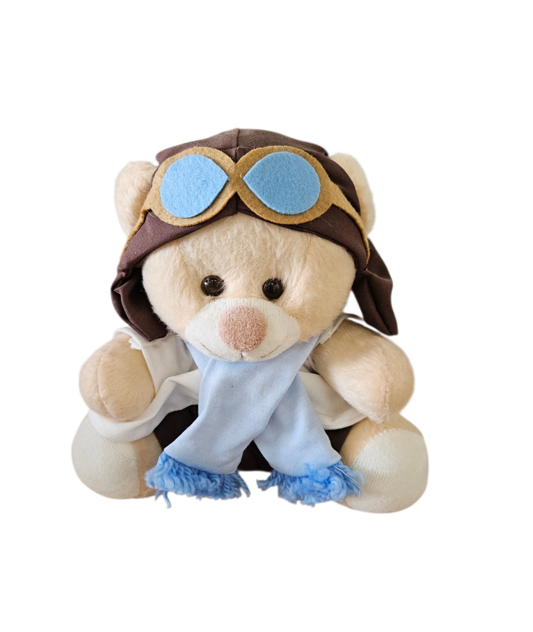 Urso Aviador Pelucia M - DecorFest