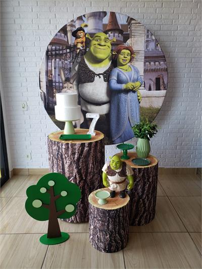 Kit Festa Facil P - Shrek - DecorFest