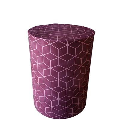 Capa de Mesa Cilindro G - Marsala - DecorFest