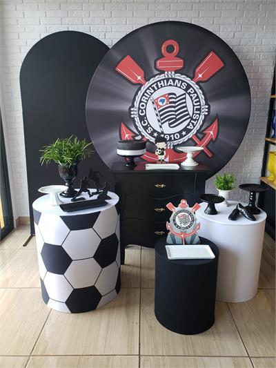 Kit Festa Facil G - Corinthians - DecorFest