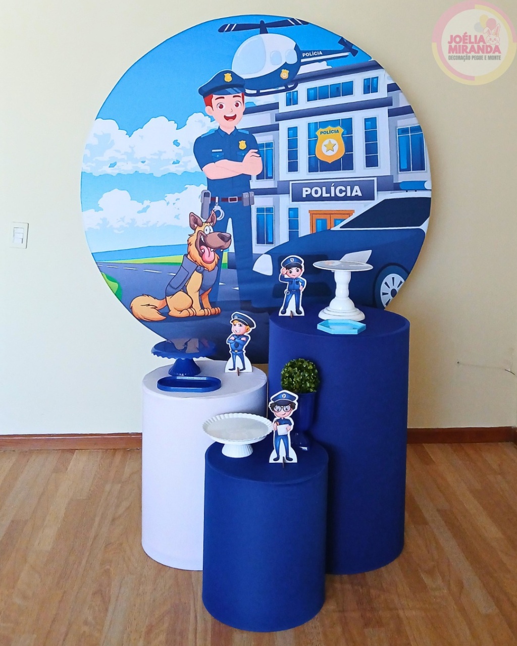 G0016 -0124 - 1 - Kit Prata Policial - JoéliaMirandaDecora