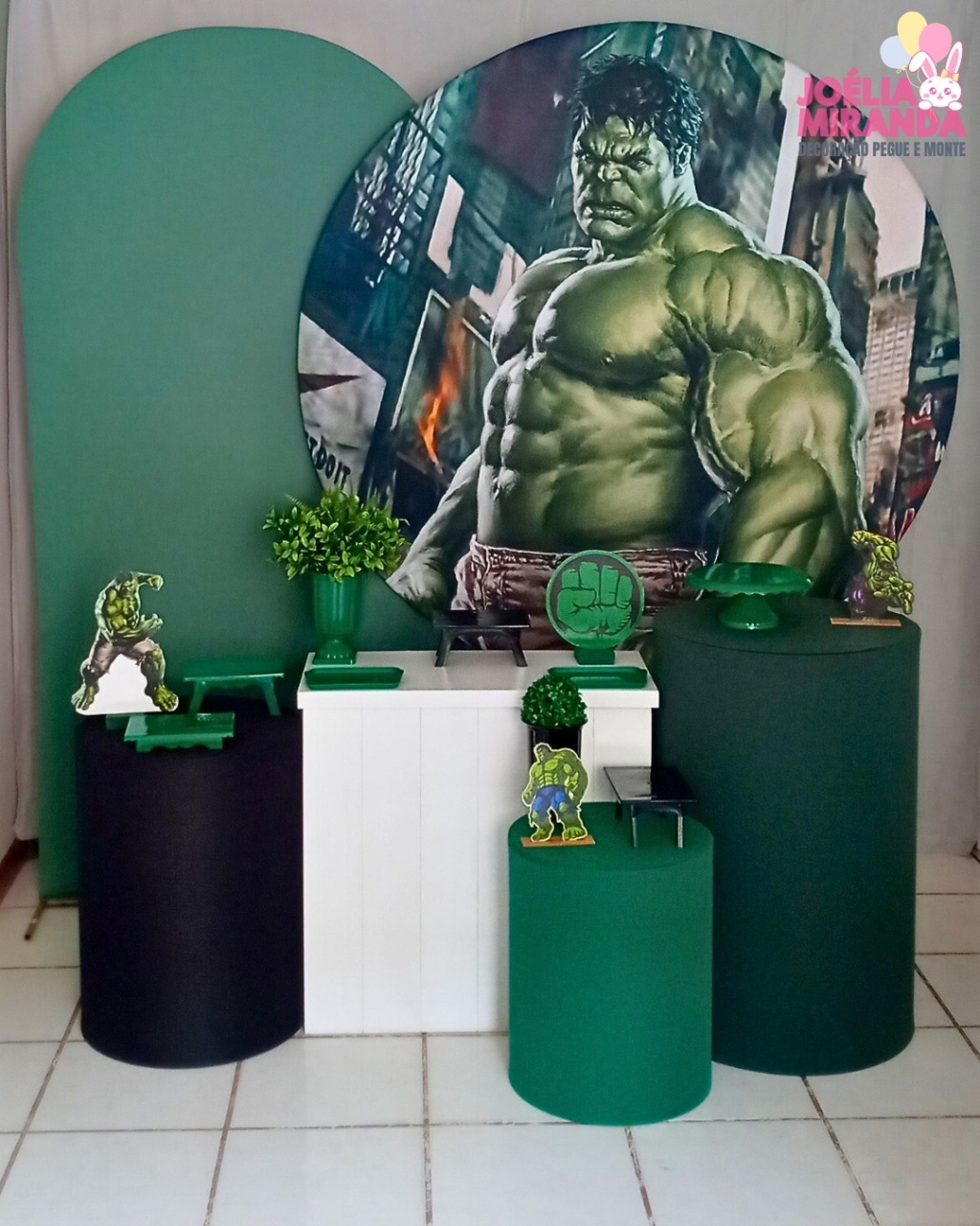 G0003-0024-1 - Kit Diamante Hulk - JoéliaMirandaDecora