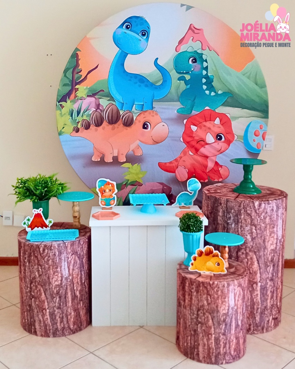G0008-0063 -5 - Kit Ouroe Dino Baby - JoéliaMirandaDecora
