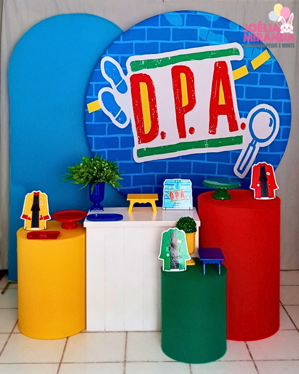G0003-0019-1 - Kit Diamante Dpa - Detetives Do Prédio Azul - JoéliaMirandaDecora