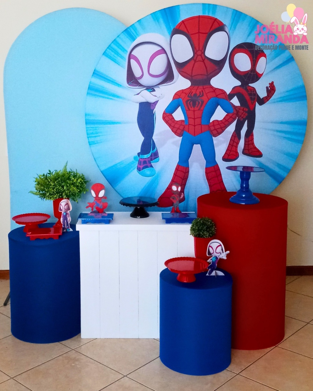 G0015-0112-2 - Kit Diamante Homem Aranha E Amigos - JoéliaMirandaDecora
