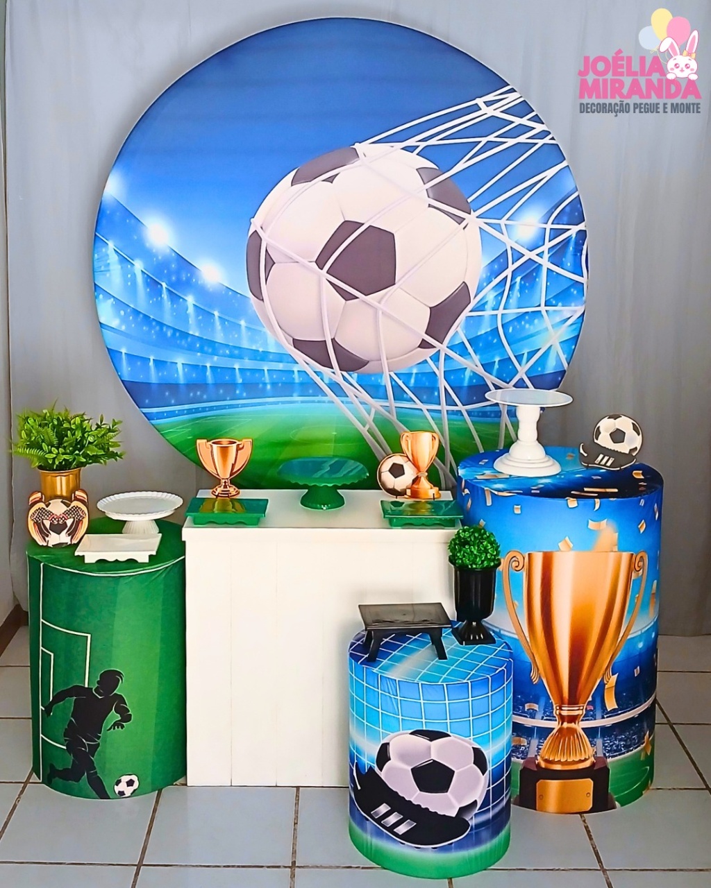 G0014-0110 -1 - Kit Ouro Futebol 1  - JoéliaMirandaDecora