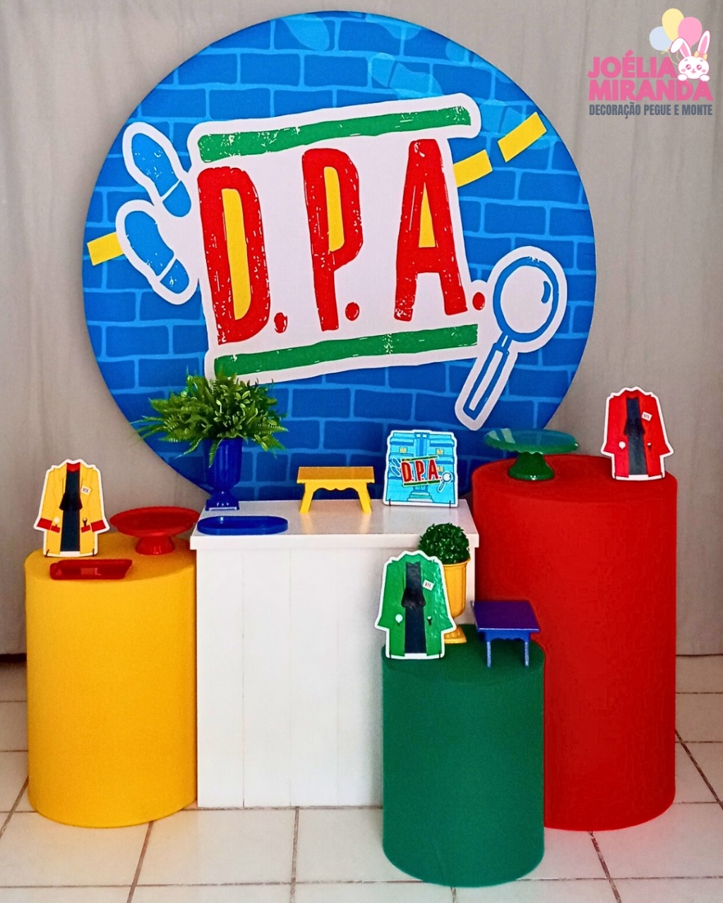 G0003-0019-2 - Kit Ouro Dpa - Detetives Do Prédio Azul - JoéliaMirandaDecora