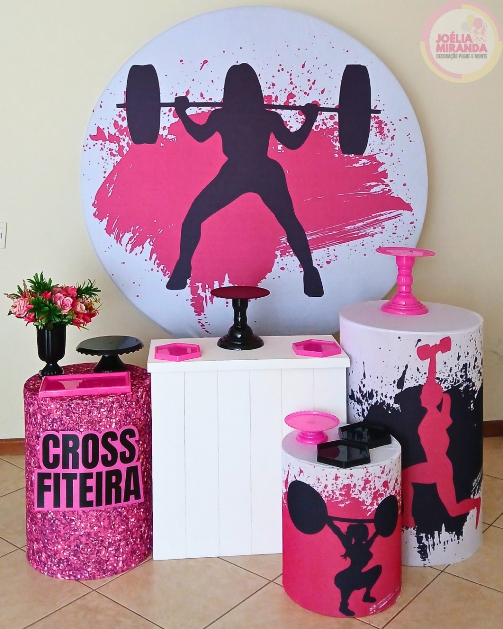 K0031 - 2  - Kit Fitness/ Cross Fit  - JoéliaMirandaDecora