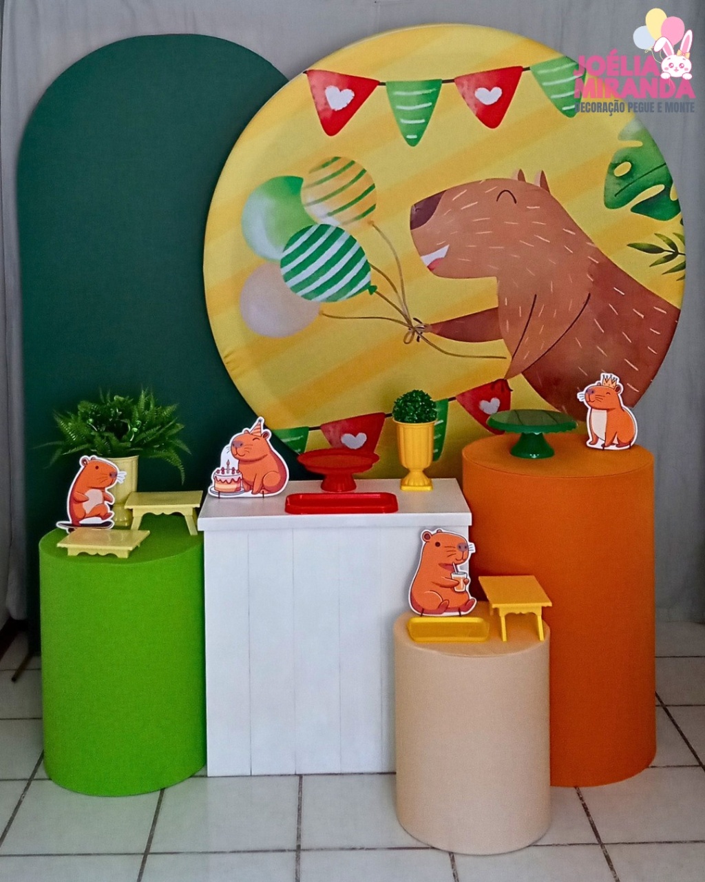 G0003-0026-1 - Kit Diamante Capivara - JoéliaMirandaDecora