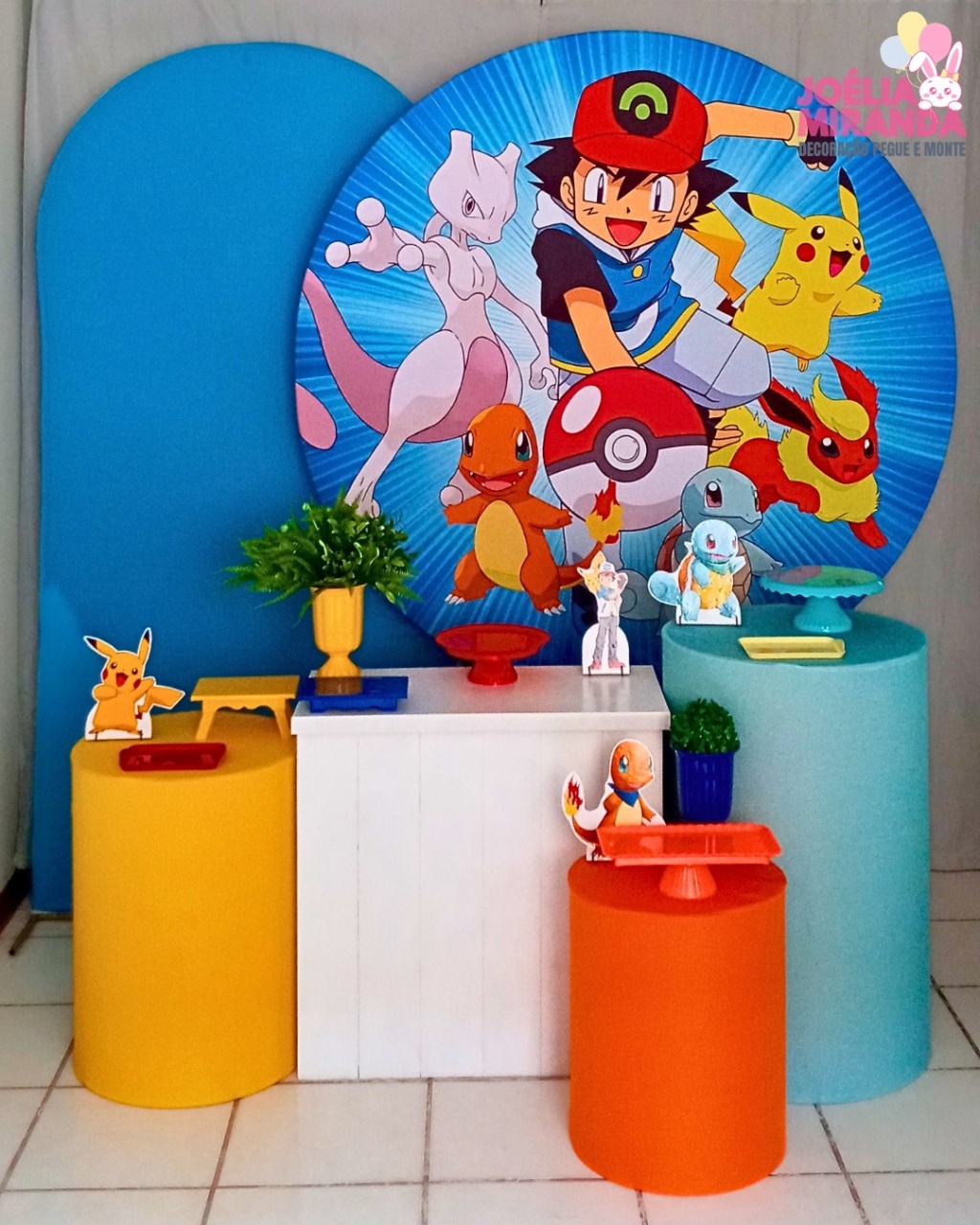 G0004-0030 -6- Kit Diamante Pokemon  - JoéliaMirandaDecora