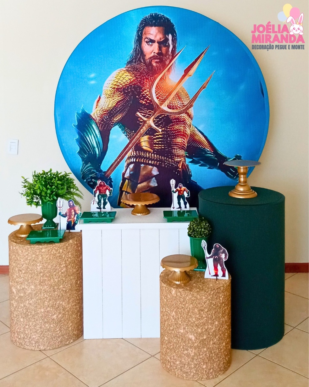 G0012-0089 -1 - Kit Ouro Aquaman - JoéliaMirandaDecora