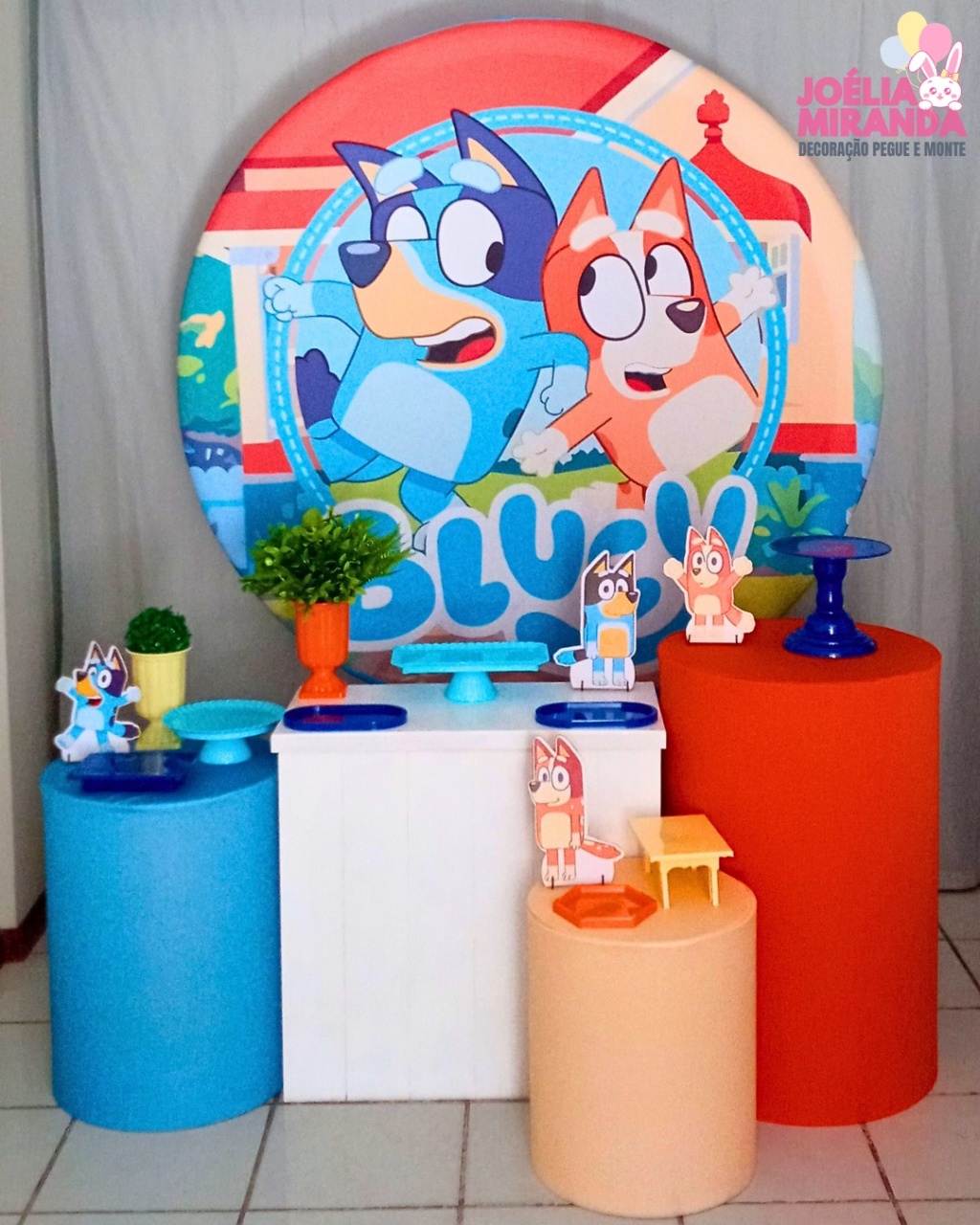 G0005-0035-1 - Kit Ouro Bluey E Bingo - JoéliaMirandaDecora