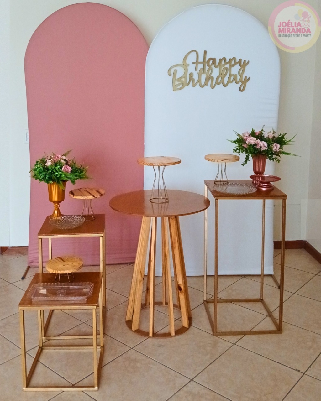 C000002 - Off Wite / Rose Gold 2 - JoéliaMirandaDecora