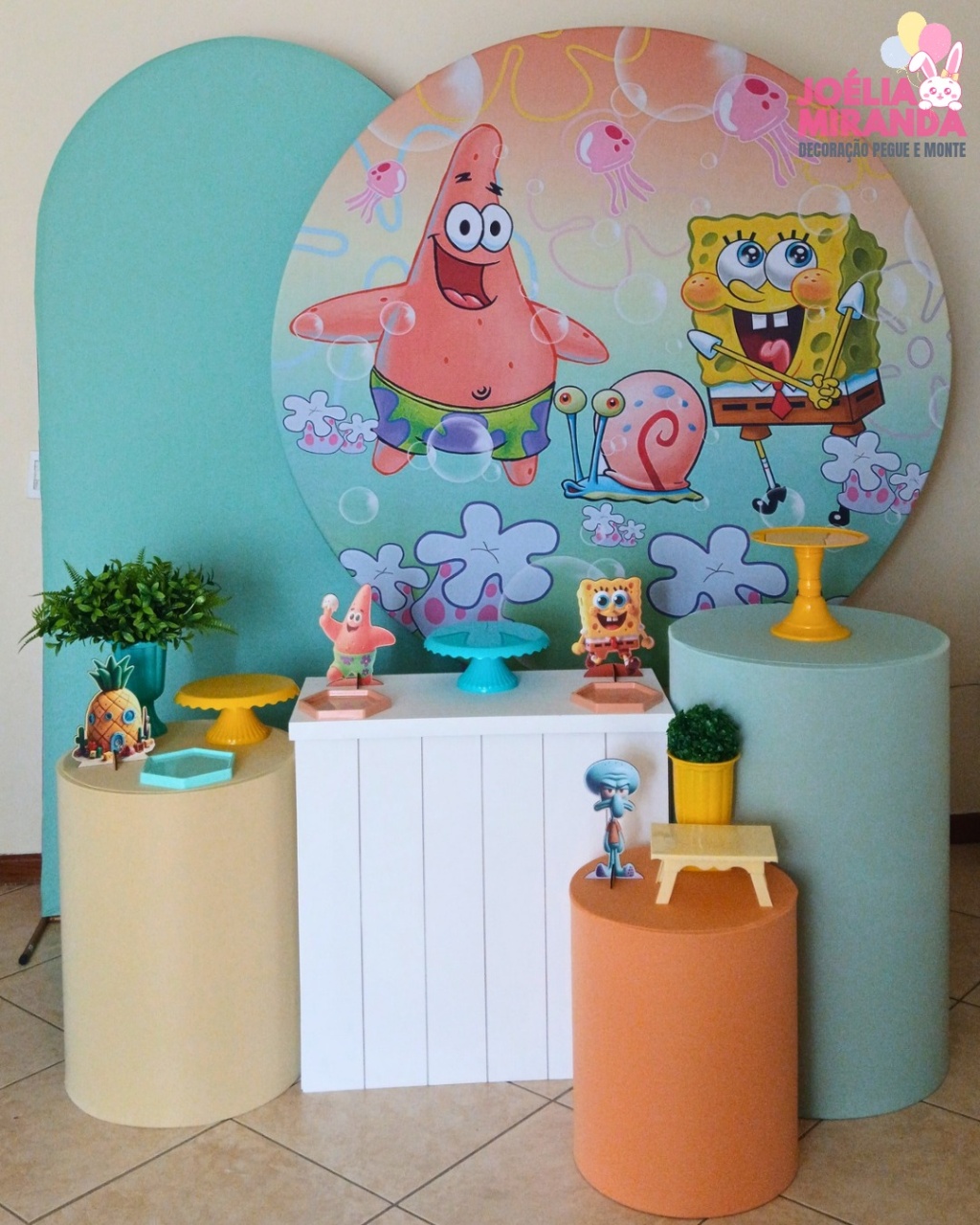 G0015-0117 -1 - Kit Diamante Bob Esponja - JoéliaMirandaDecora