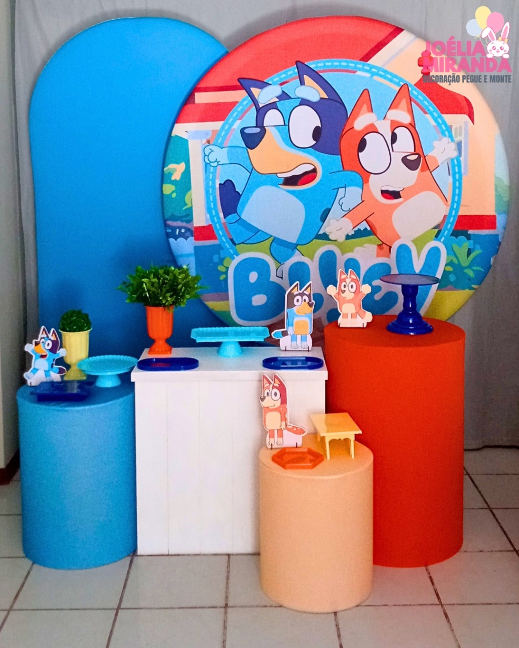 G0005-0035-1 - Kit Diamante Bluey E Bingo - JoéliaMirandaDecora