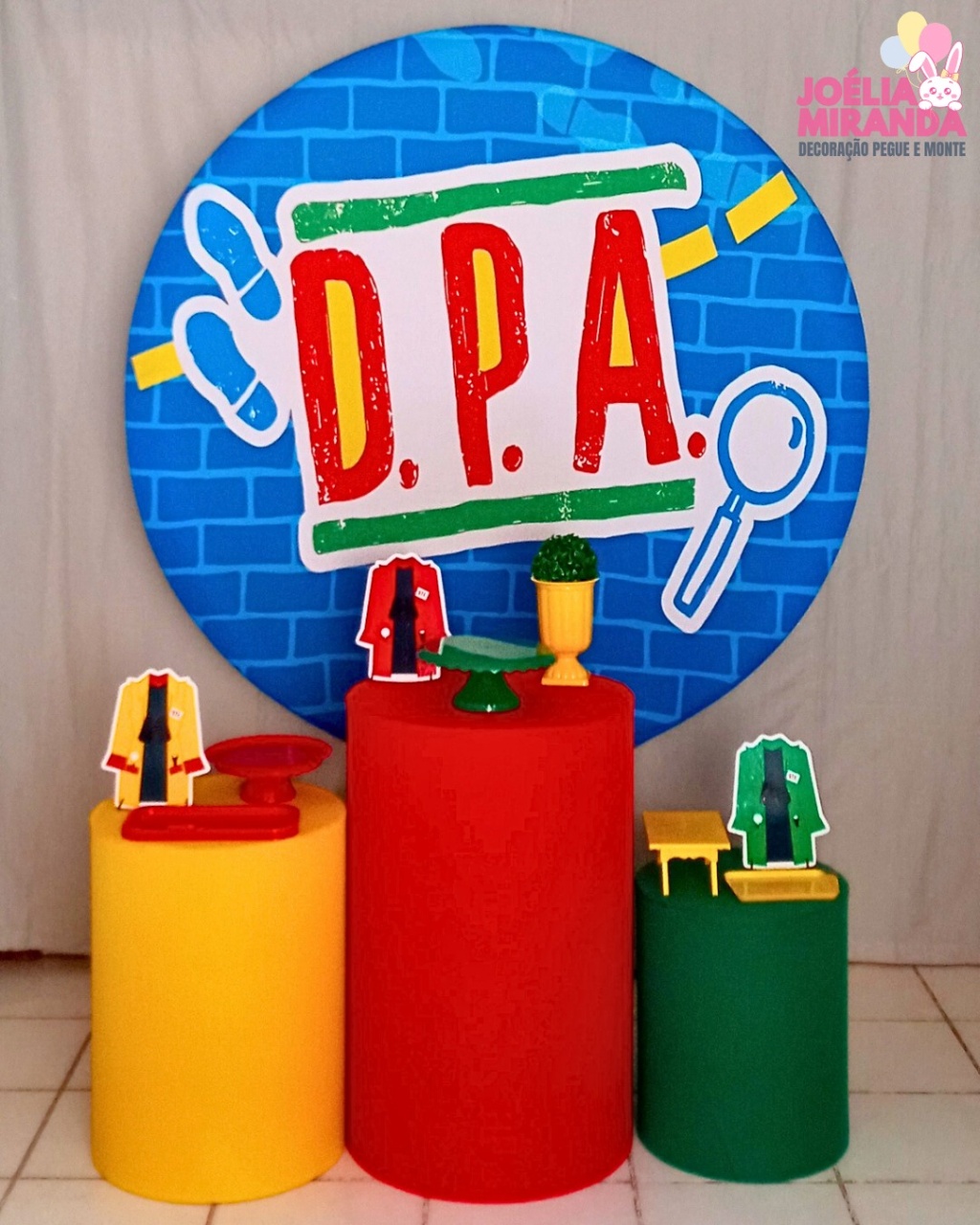 G0003-0019-4 - Kit Prata Dpa - Detetives Do Prédio Azul - JoéliaMirandaDecora