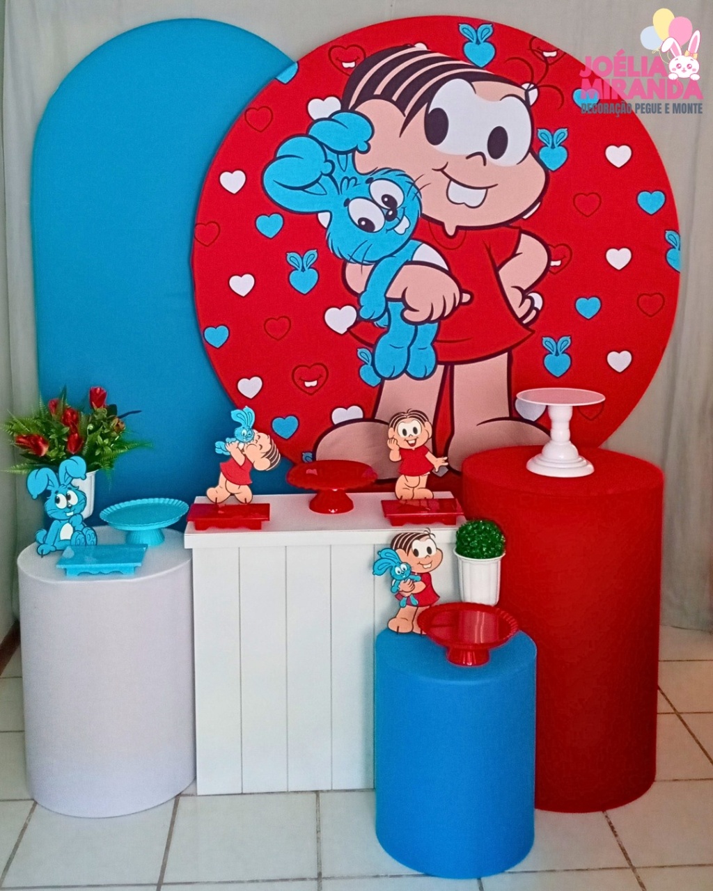 G0012-0093-1 - Kit Diamante Mônica - JoéliaMirandaDecora