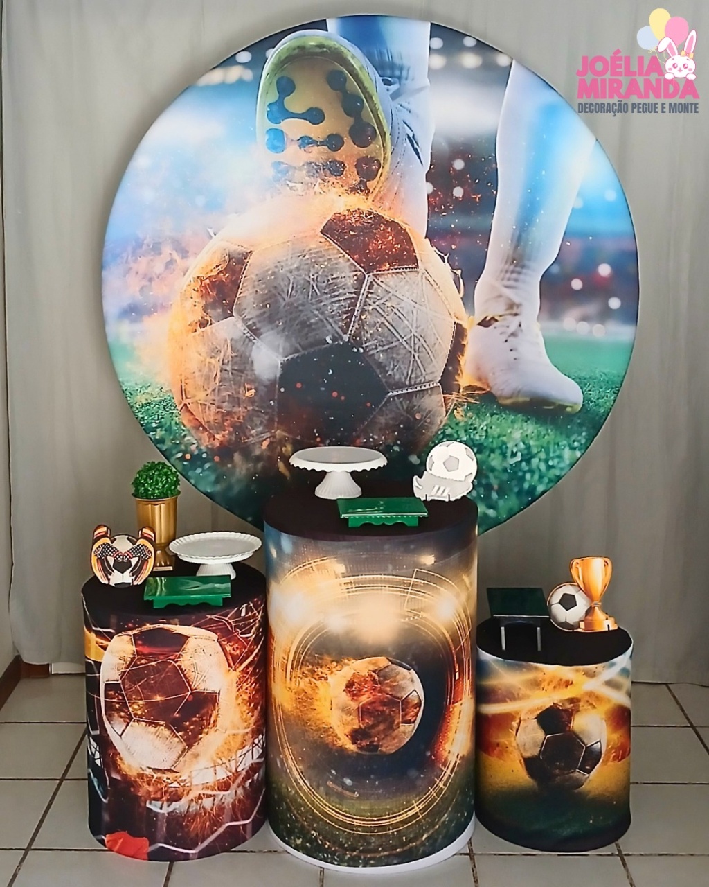 G0014-0111 -1 - Kit Prata Futebol 2 - JoéliaMirandaDecora