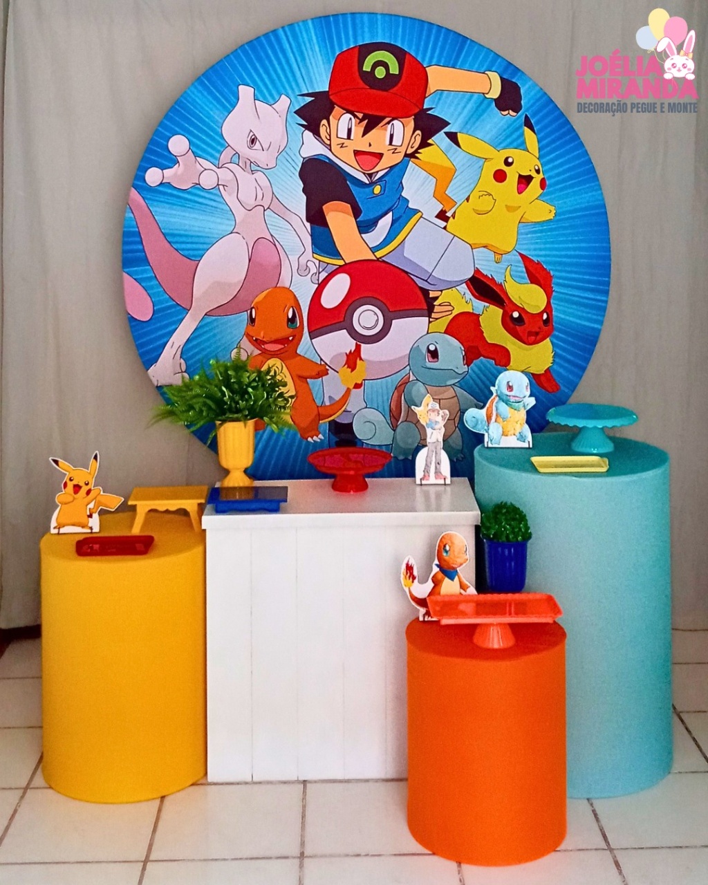 G0004-0030 -4- Kit Ouro Pokemon - JoéliaMirandaDecora