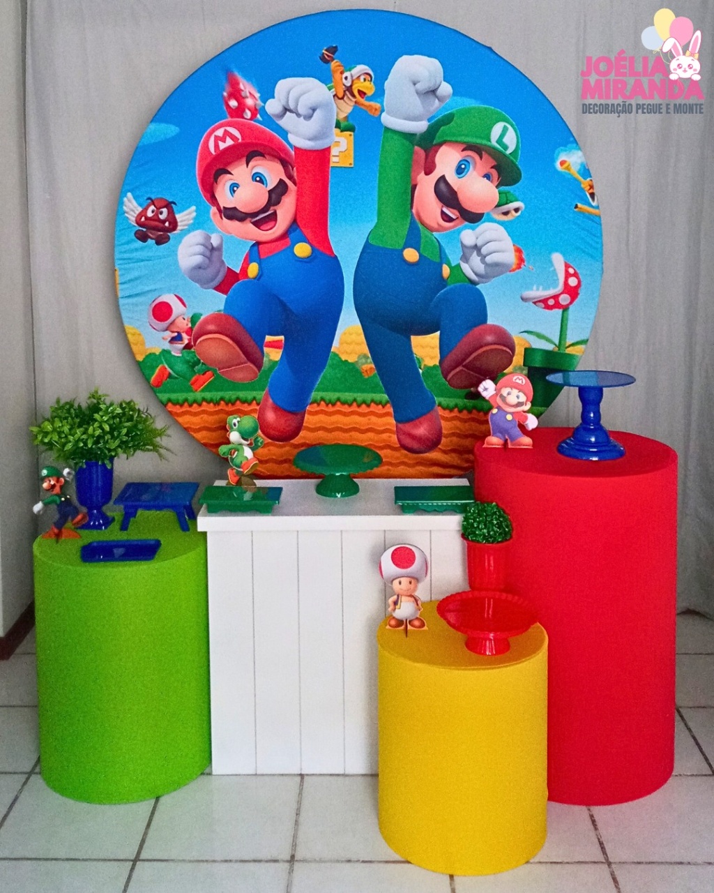 G0004-0031 -1- Kit Ouro Super Mário - JoéliaMirandaDecora