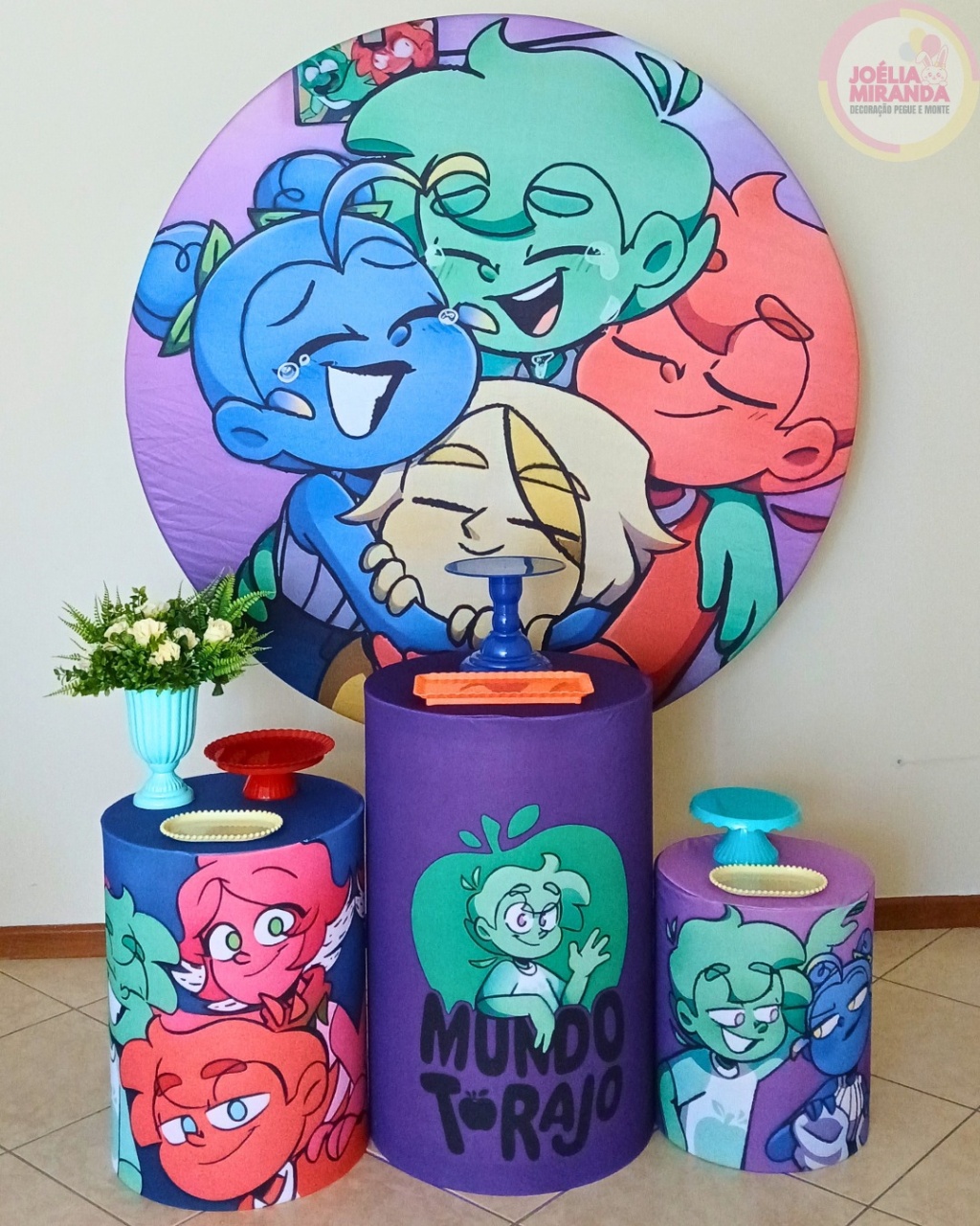 K - 1 - Kit Prata Mundo Tojaro - JoéliaMirandaDecora