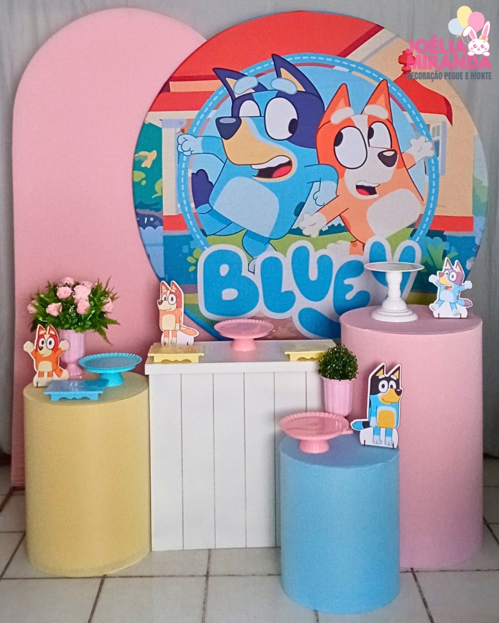 G0005-0035-2 - Kit Diamante Bluey E Bingo - JoéliaMirandaDecora