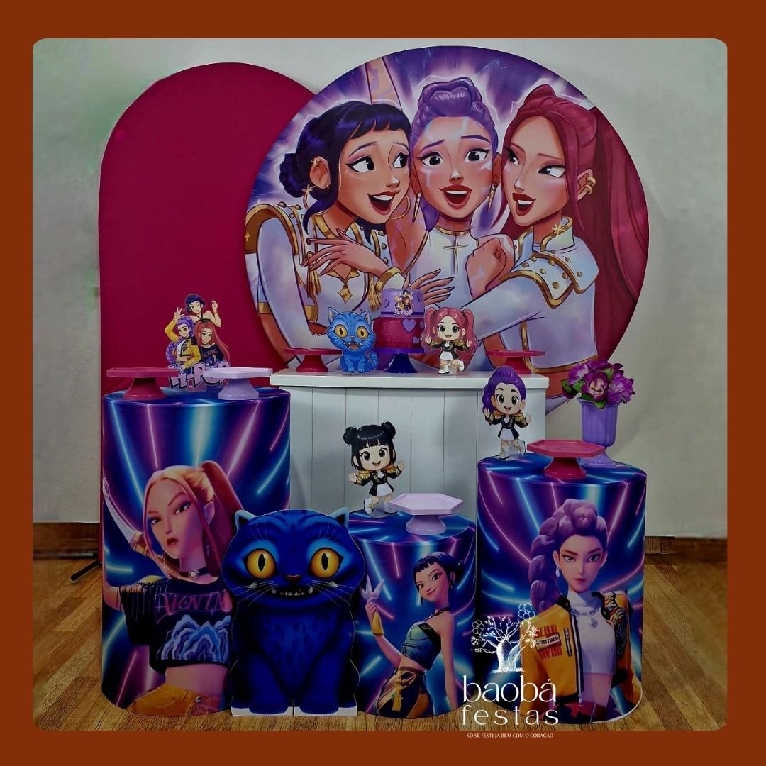 Guerreiras K-Pop (177) - Kit Luxo  - Baobafestas