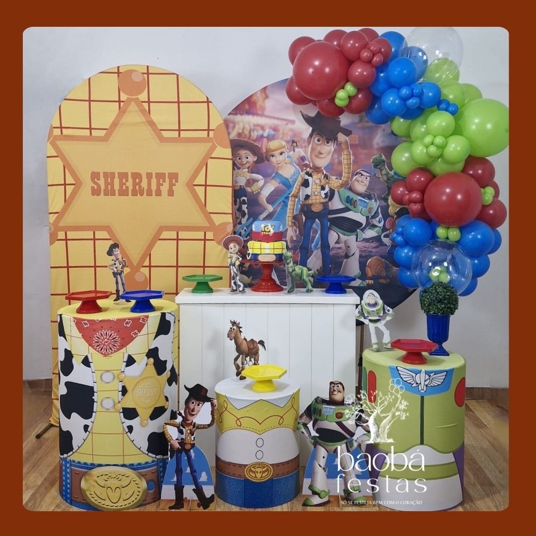 Kit Luxo - Toy Story - Baobafestas