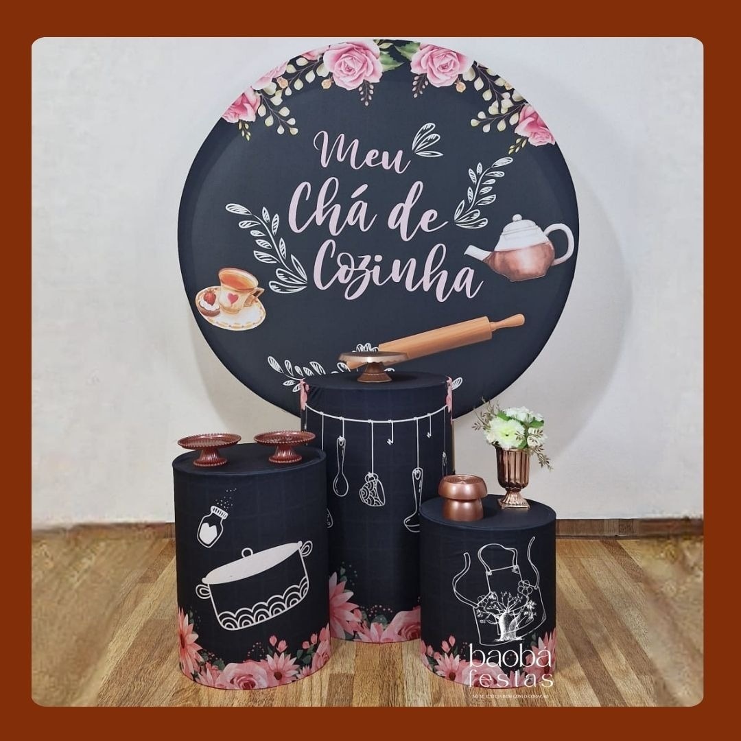 Kit Prata - Chá de Cozinha 2 - Baobafestas