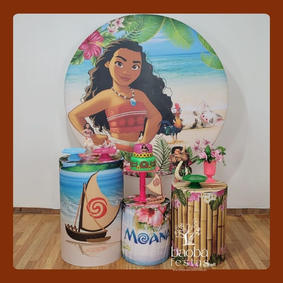 Kit Ouro - Moana Adulta - Baobafestas