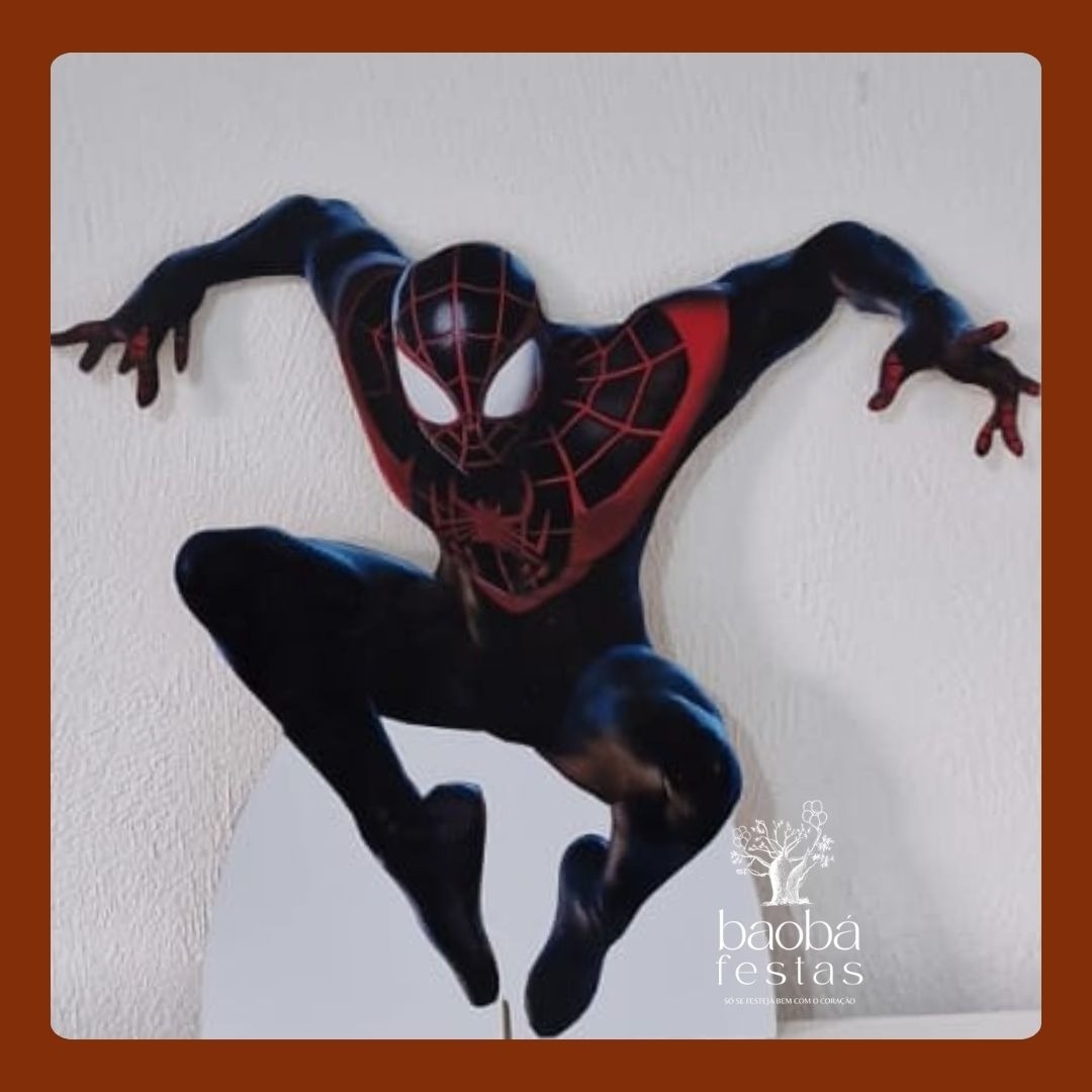 Homem Aranha (Morales) - Totem de Chão - Baobafestas