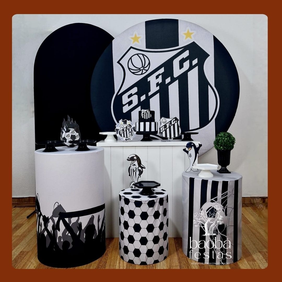 Time Santos (111) - Kit Luxo - Baobafestas