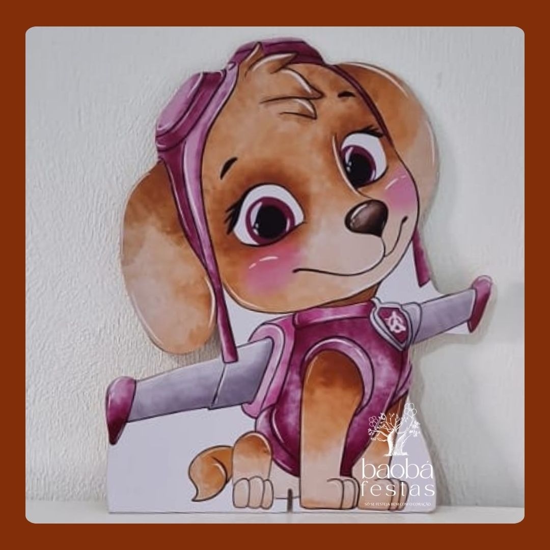 Patrulha Canina (Skye Aquarela) - Totem de Chão - Baobafestas