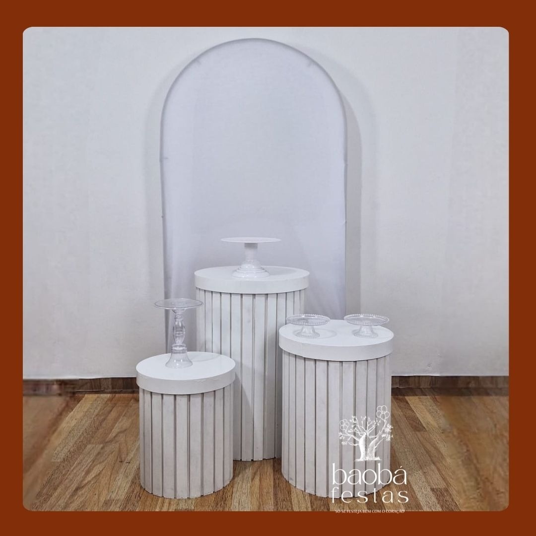 Composição Em Branco (Trio Ripados)  - Baobafestas