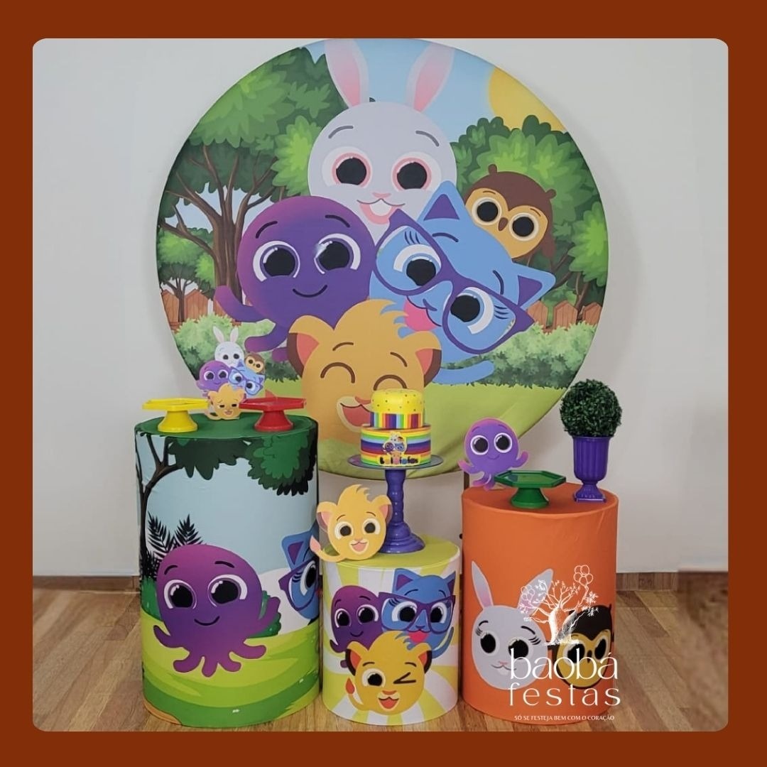 Kit Ouro - Bolo Fofos Tradicional - Baobafestas