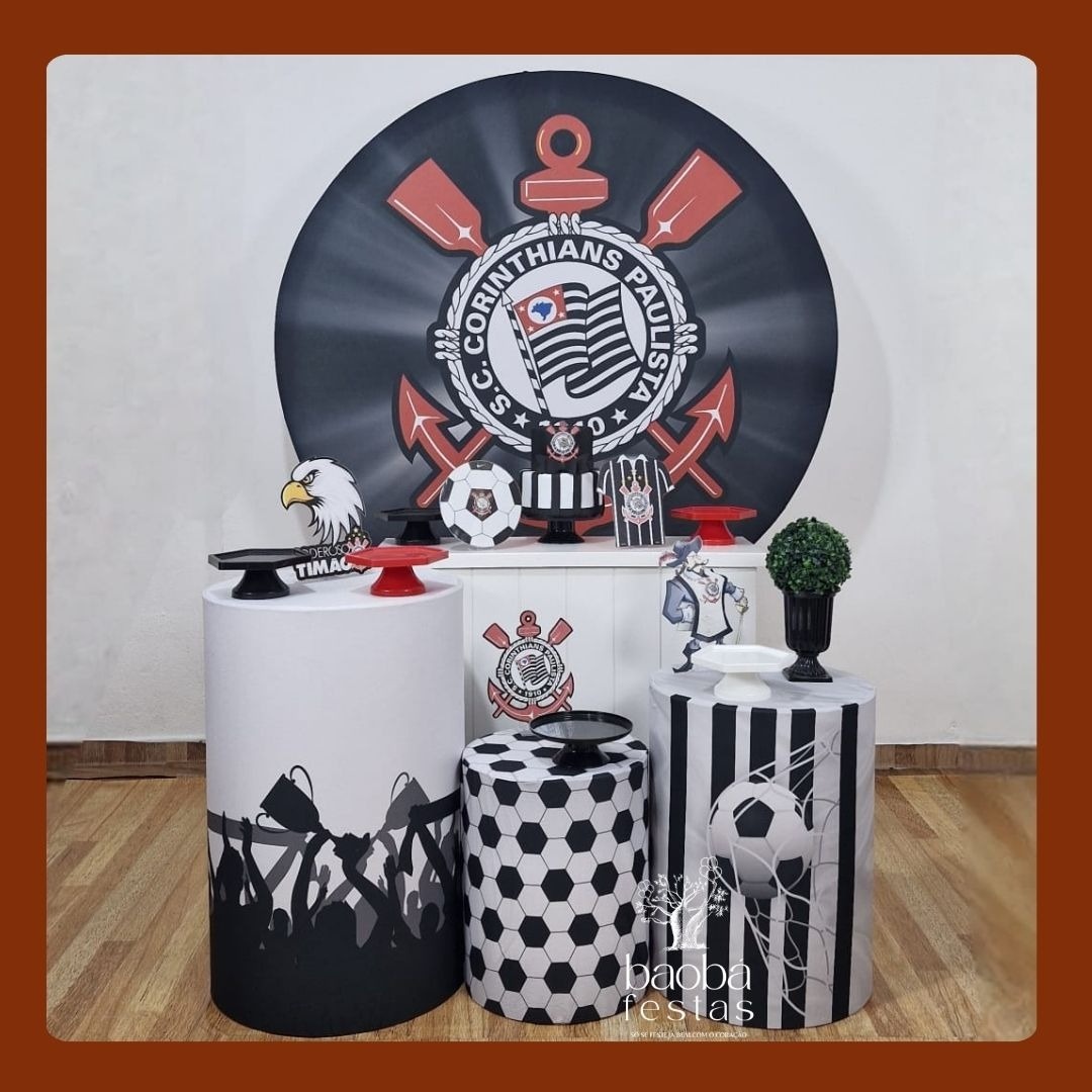 Kit Diamante - Time Corinthians  - Baobafestas