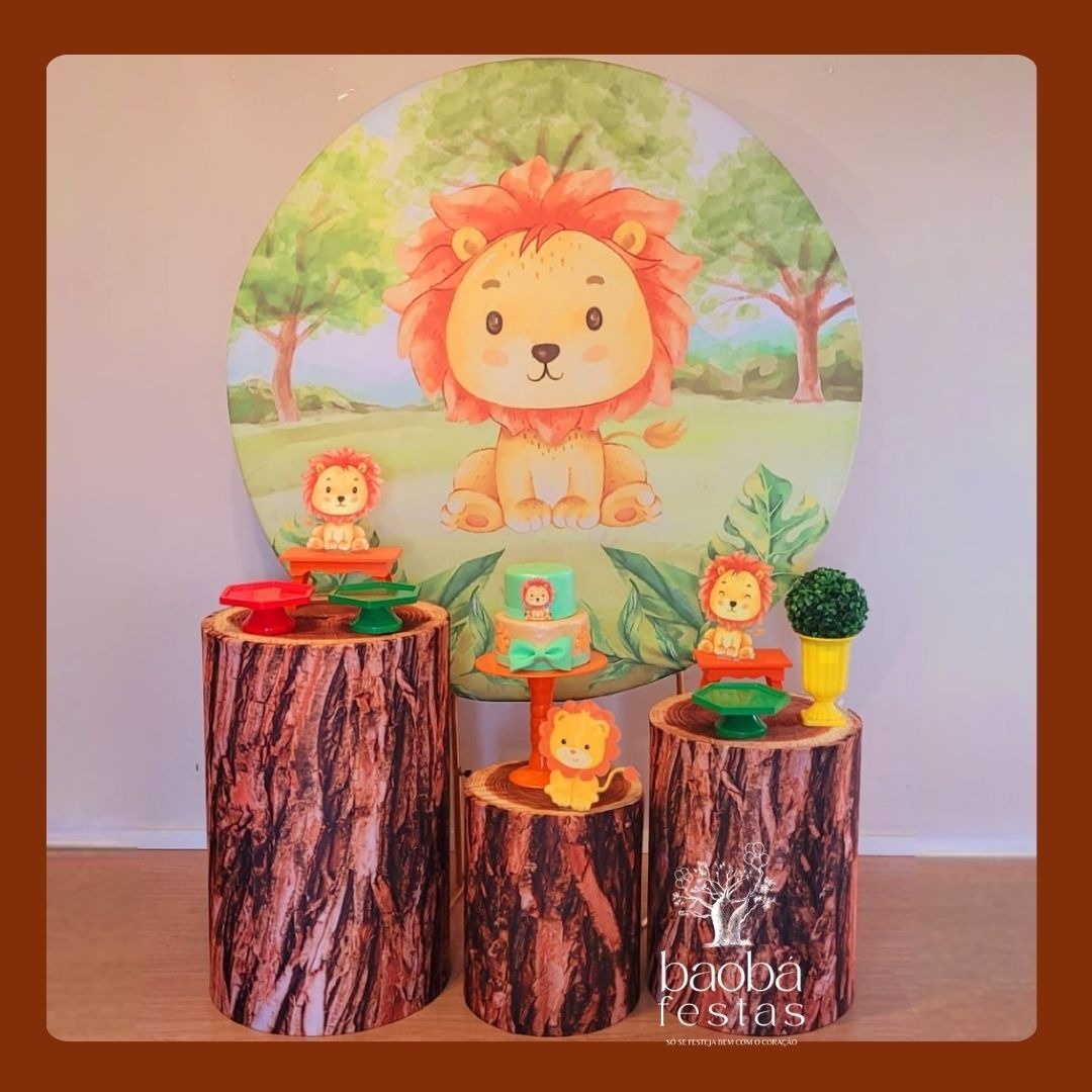 Kit Ouro - Leãozinho - Baobafestas