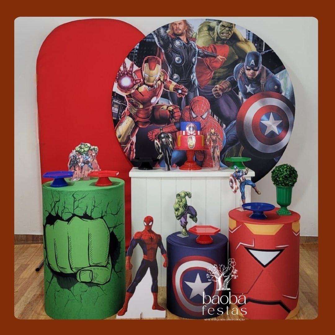 Kit Luxo - Vingadores - Baobafestas