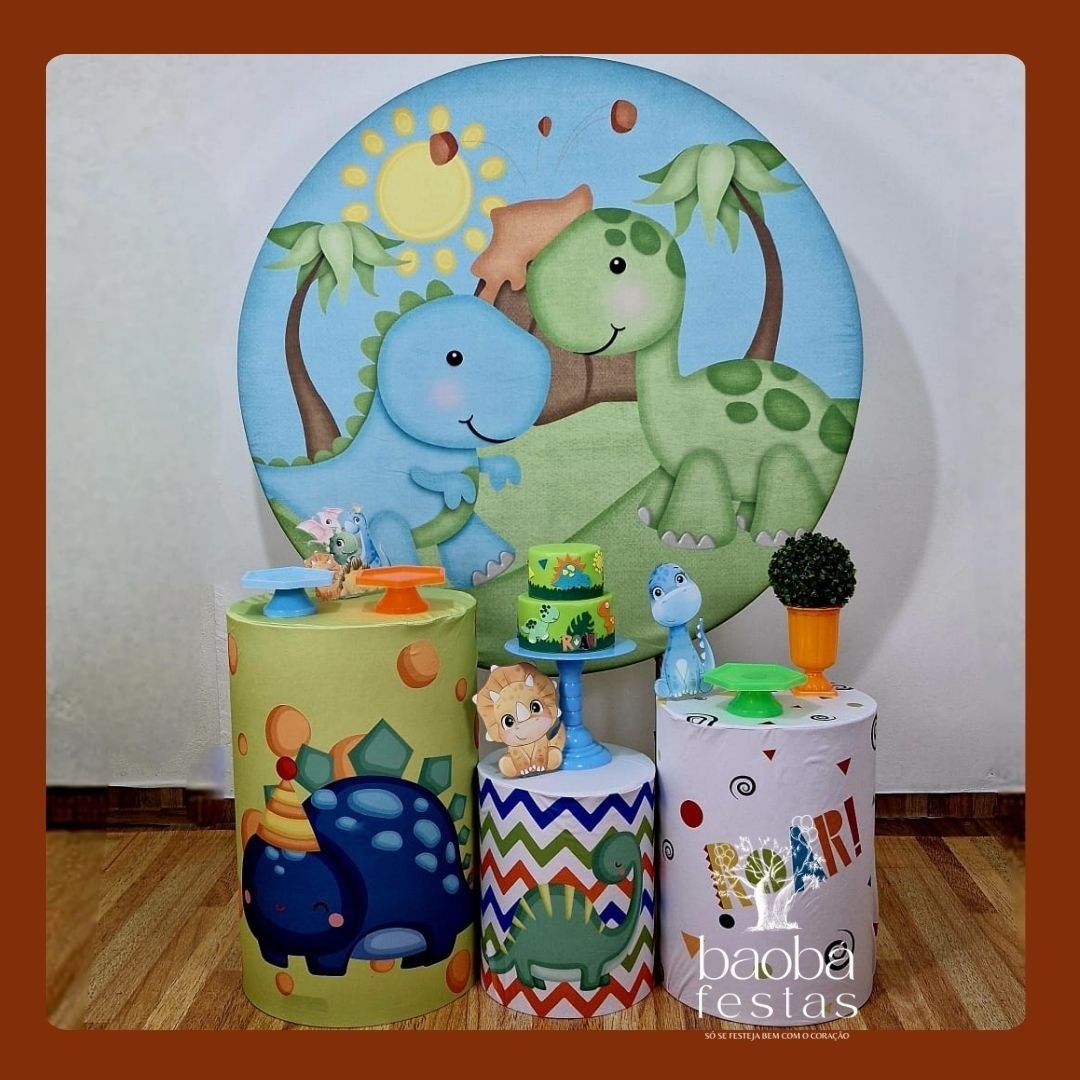 Dino Baby - Kit Ouro - Baobafestas