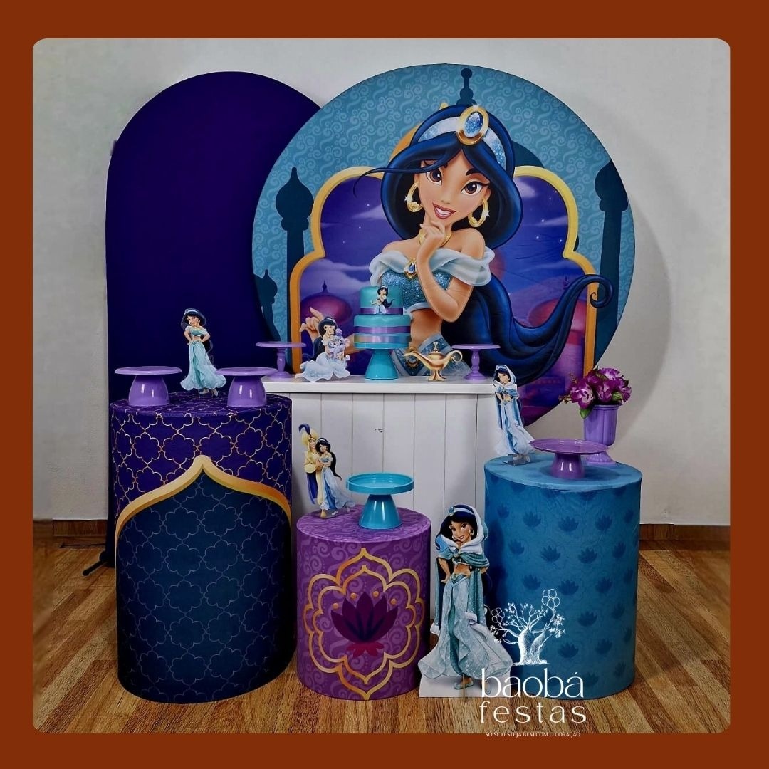 Jasmine - Kit Luxo (+Totem) - Baobafestas