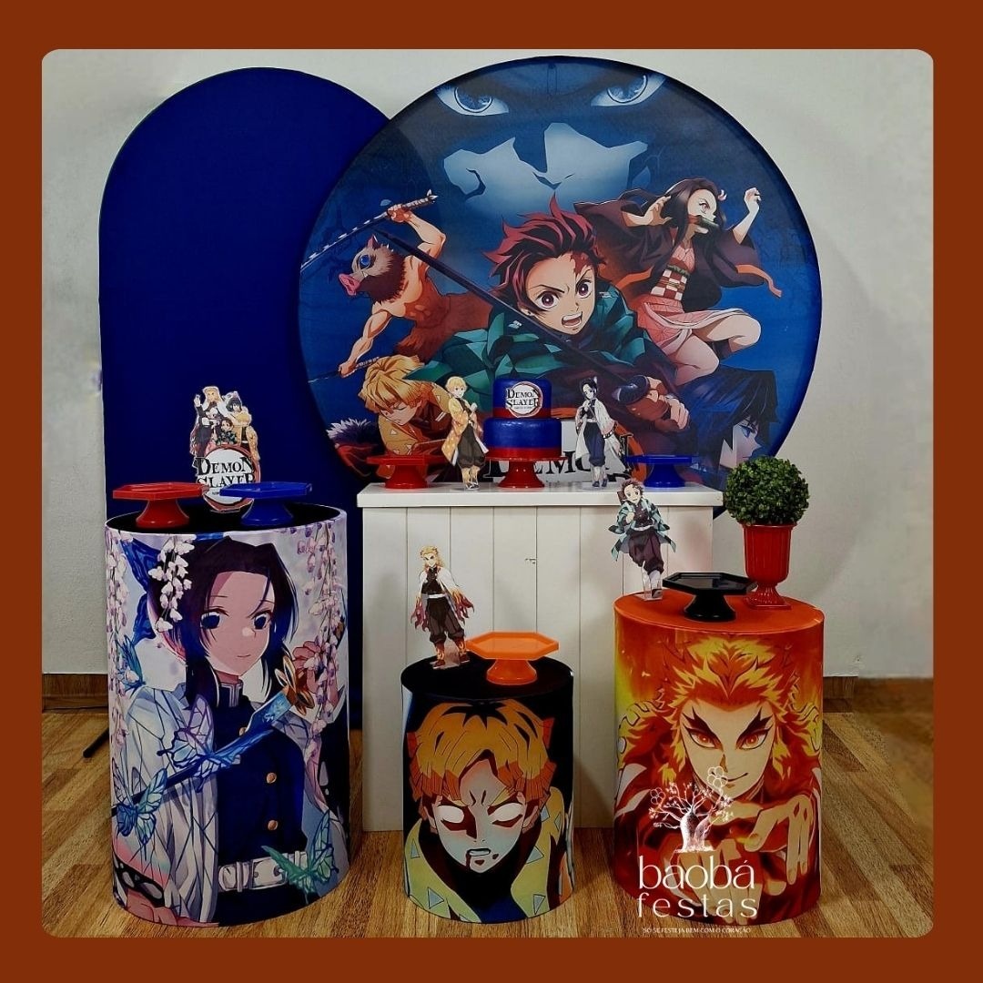 Demon Slayer (144)- Kit Luxo - Baobafestas