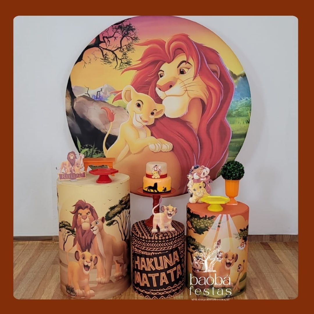 Kit Ouro - O Rei Leão - Baobafestas