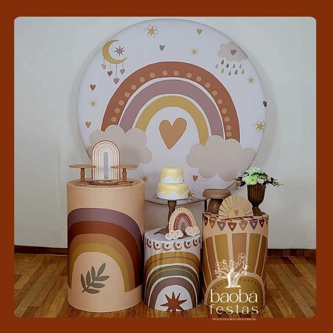 Arco Iris Boho (59) - Ki Ouro - Baobafestas