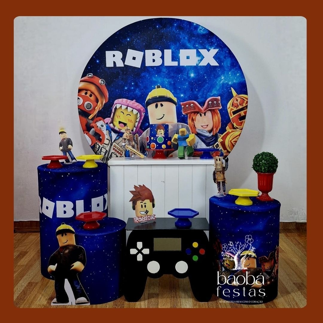 Roblox (138) - Kit Diamante + Totem + Mesa Game - Baobafestas