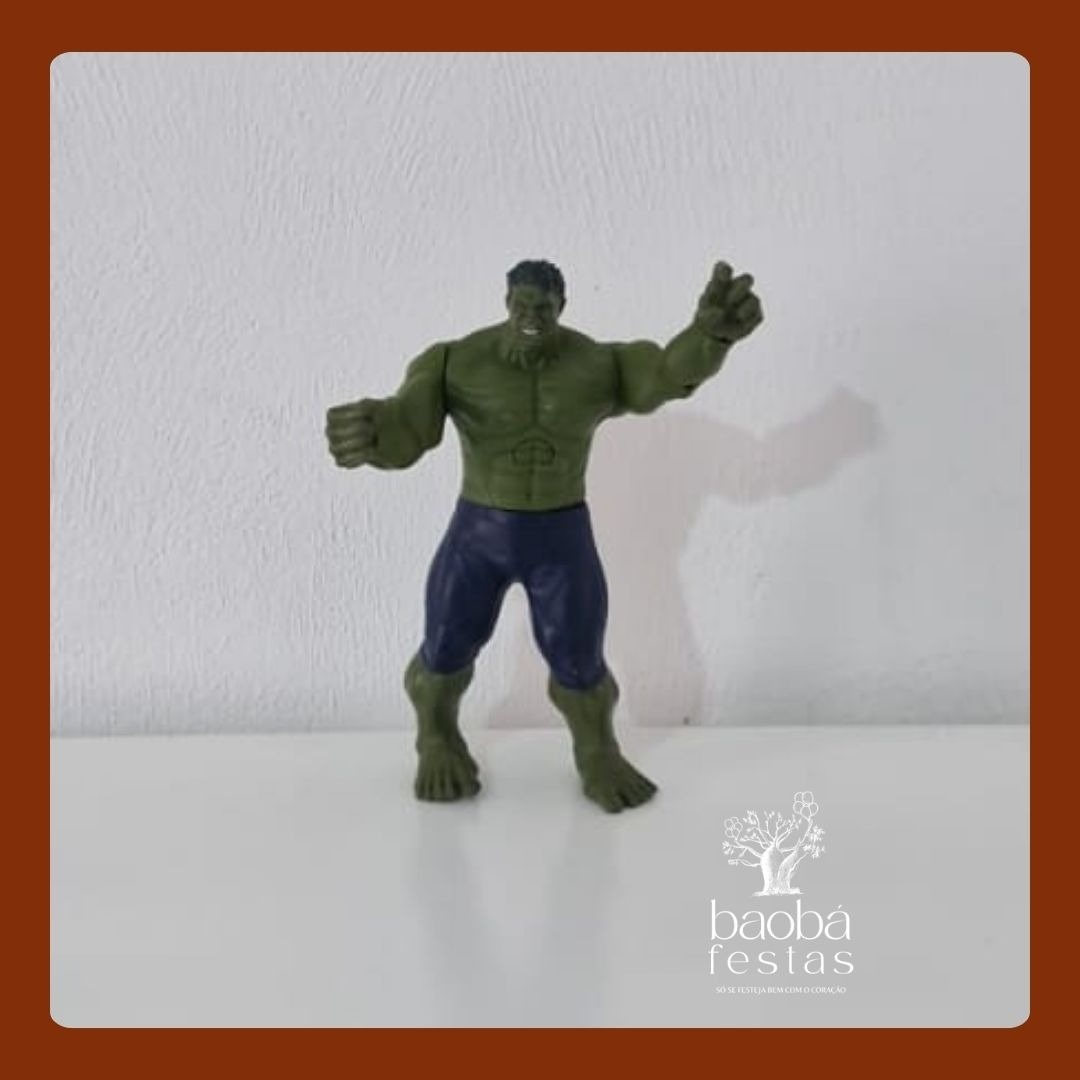 Boneco de Vinil - Hulk P - Baobafestas