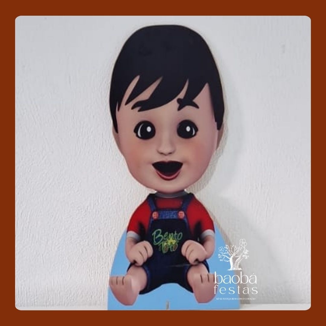 Bento E Totó (Bento) - Totem de Chão - Baobafestas