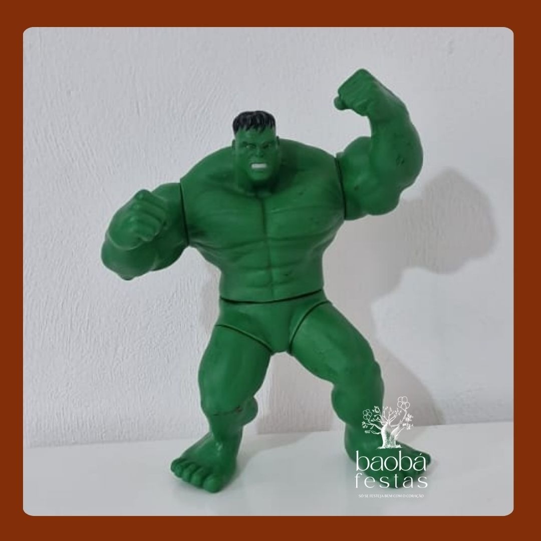 Boneco de Vinil - Hulk - Baobafestas